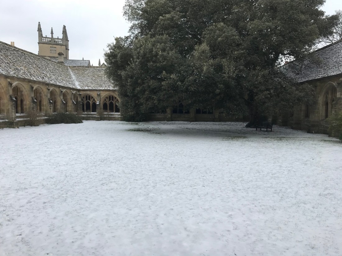 New College cloister